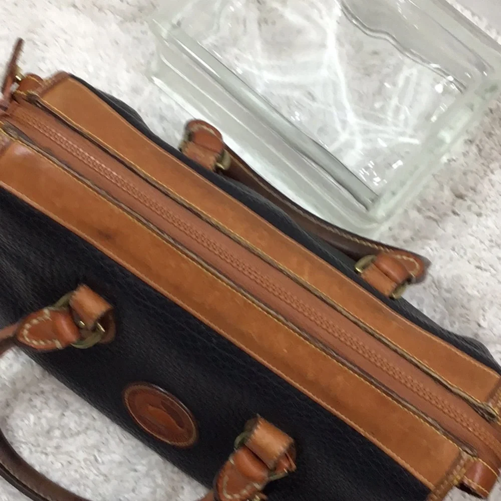 Dooney & Bourke vintage leather satchel